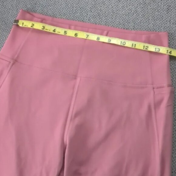 🆕 CRZ YOGA Capri Legging SZ XL 14 Dusty Rose New NWT Shorts - Picture 5 of 5